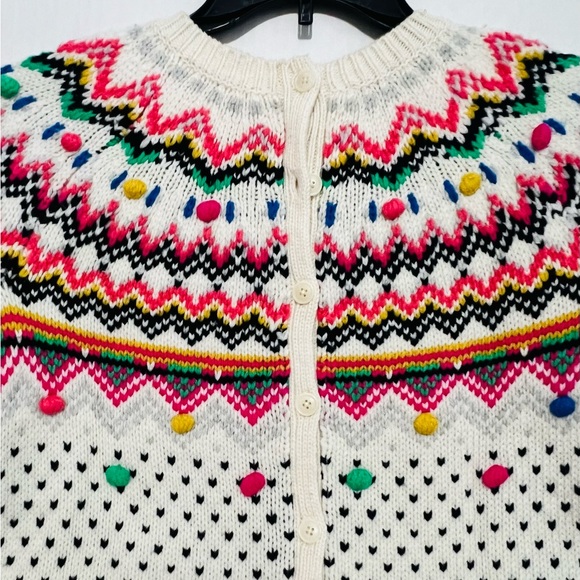 Talbots Ladies Buttons Down The Back Sweater - Picture 4 of 6